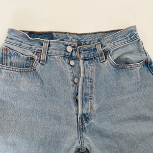 Levi 501 Button Fly Jeans 29 x32